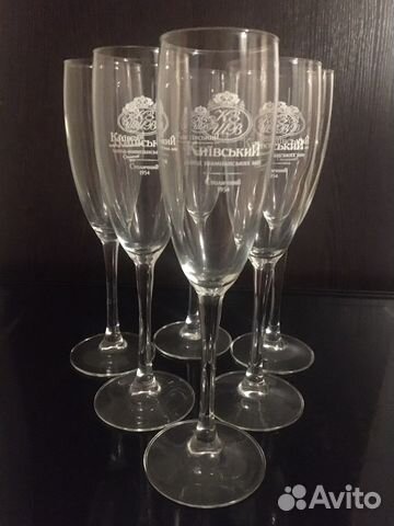Бокалы для вина,каллекционные 6шт