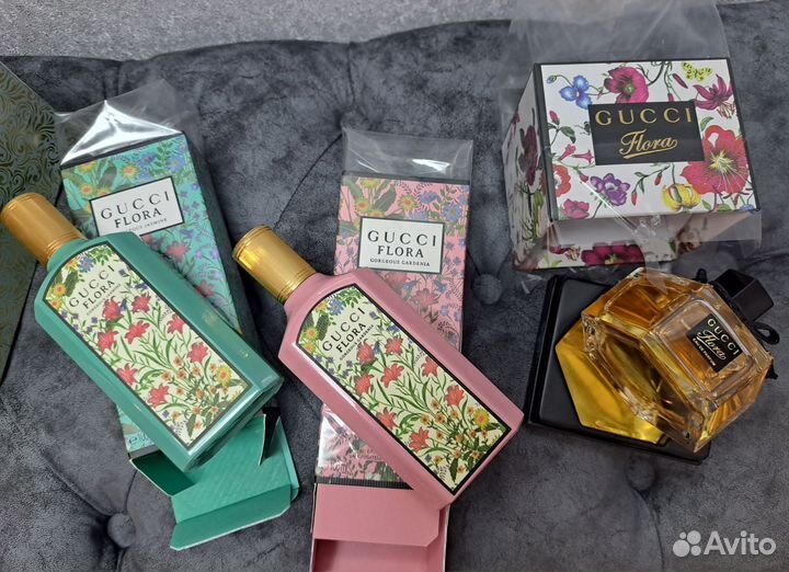 Духи женские Gucci flora parfum оригинальные новые