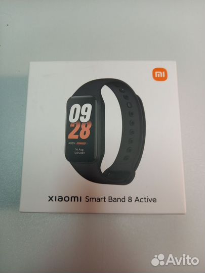 Фитнес браслет xiaomi SMART band 8 active black