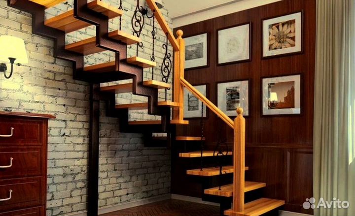 Лестницы винтовые под ключ