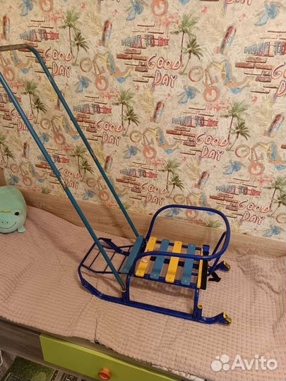 Коляска санки