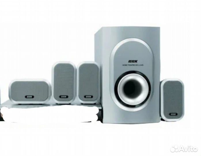 Сабвуфер ввк и Колонки 4 штуки