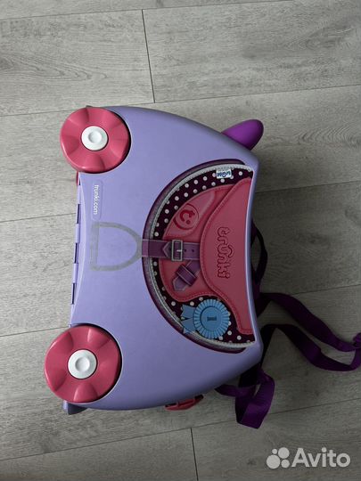 Детский чемодан каталка