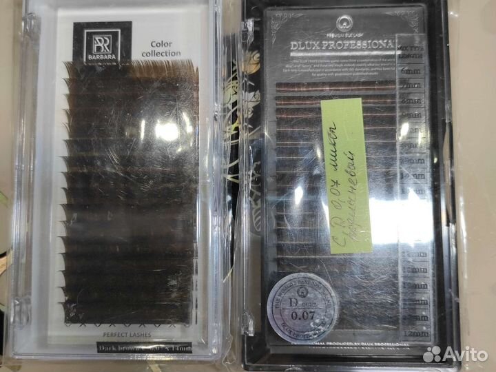 Ресницы для наращивания Barbara,dlux