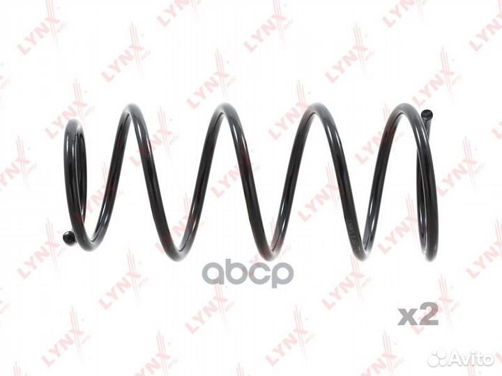 Пружина подвески задняя зад прав/лев SC2663