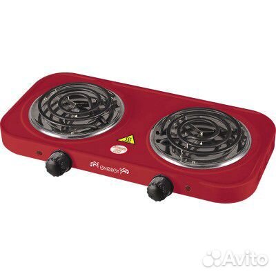 Электроплитка Energy, 2 конфорки, новая
