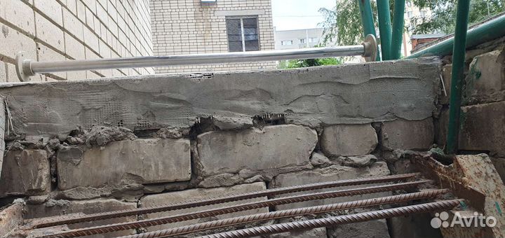 Турник на фланцах