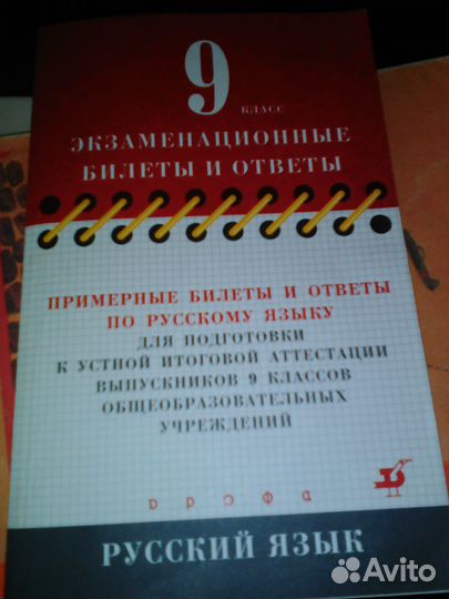 Учебные пособия по русскому языку и литературе
