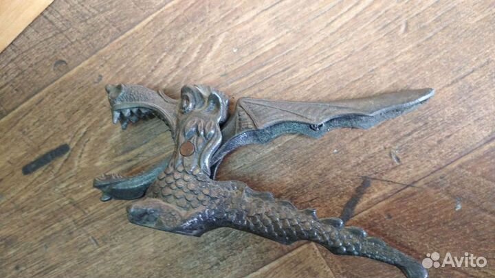 Орехокол дракон. Силумин. СССР. Большой. Редкий