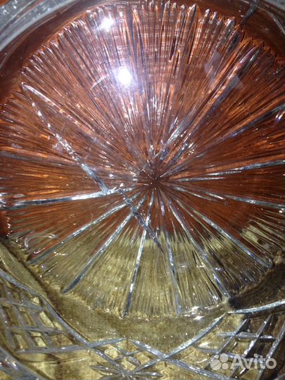 Салатник хрустальный