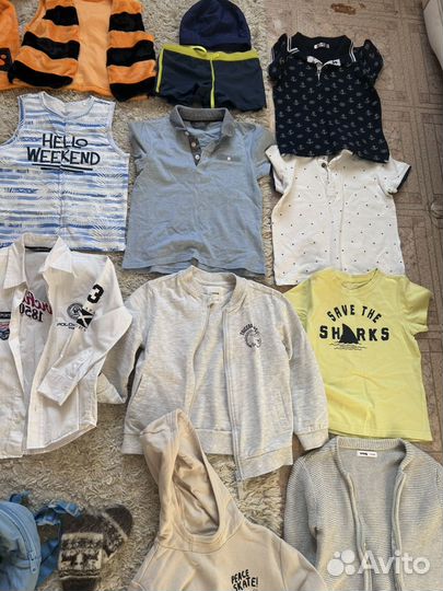 Пакет вещей на мальчика 110-116