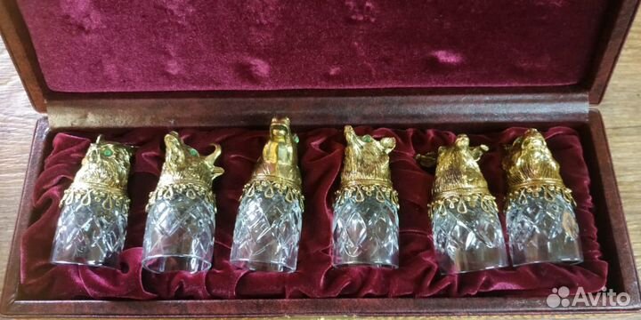 Подарочный набор рюмки-перевертыши