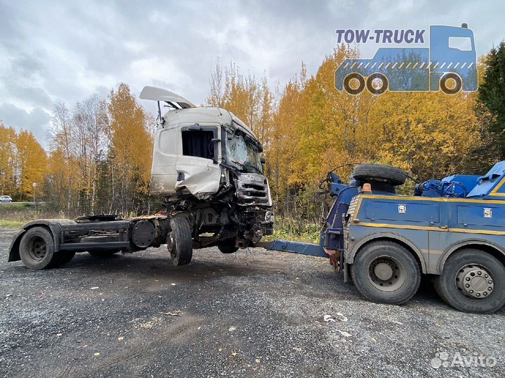 Грузовой эвакуатор до 70 тонн круглосуточно