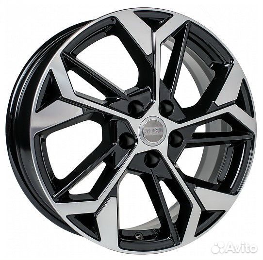 K&K кс1062 : 6,5x17 5*114,3 Et:37 Dia:66,6 алмаз чёрный