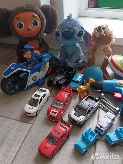 Игрушки пакетом для мальчика