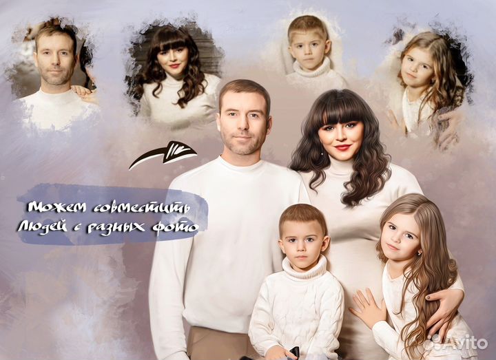 Портрет по фото Краснодар