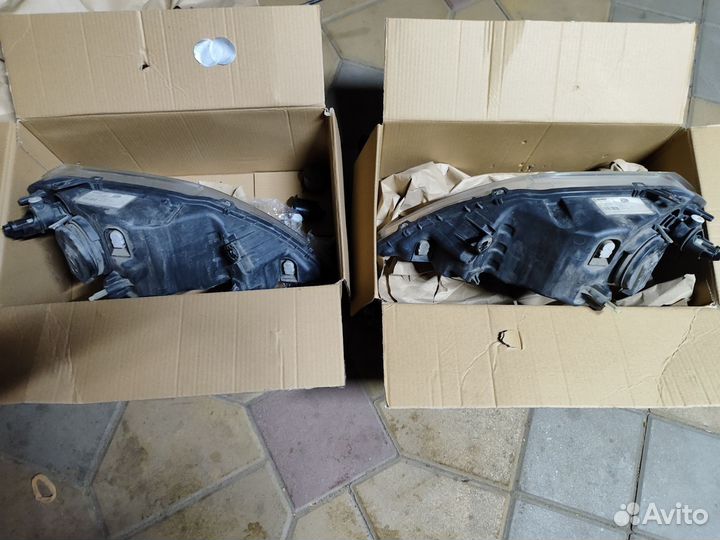 Фары renault logan 1 рестайлинг