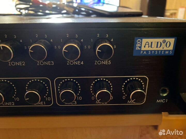 Микшер усилитель ProAudio