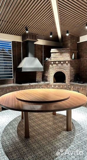 Стол новый лофт из массива дерева