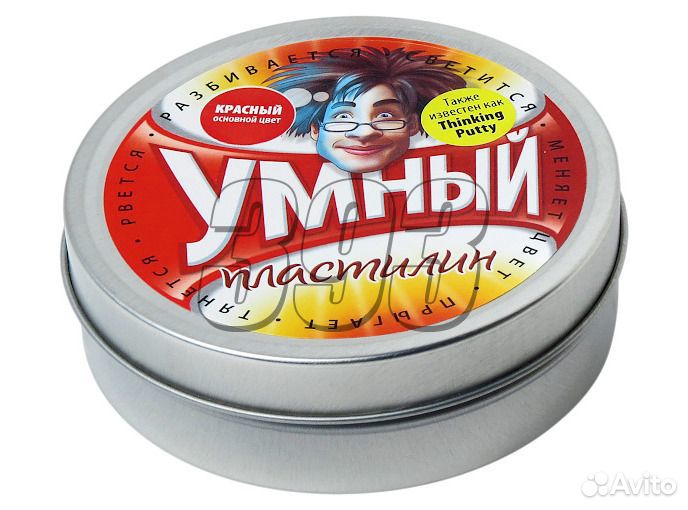Умный пластилин Красный (37822)