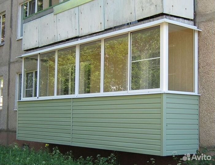 Остекление балкона