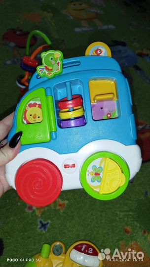 Развивающие игрушки пакетом