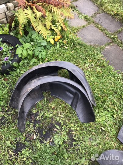 Подкрылки kia rio 2