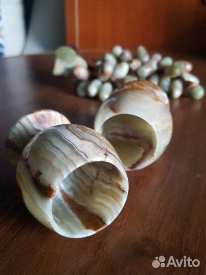 Оникс рюмки,фигурки