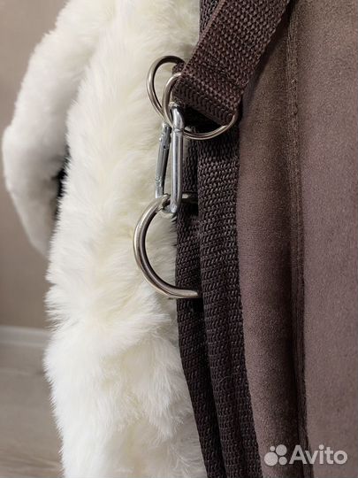 Замшевое седло Perfect с защитным вальтрапом