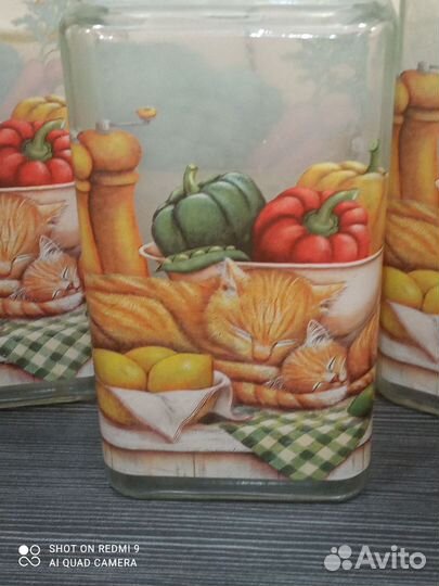 Банка для сыпучих продуктов 22 см,2 л