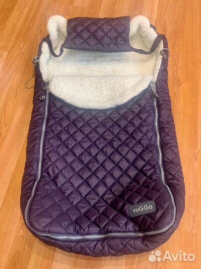 Конверт зимний Vugga и муфта на коляску