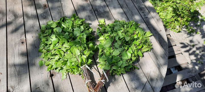 Банные веники берёзовые