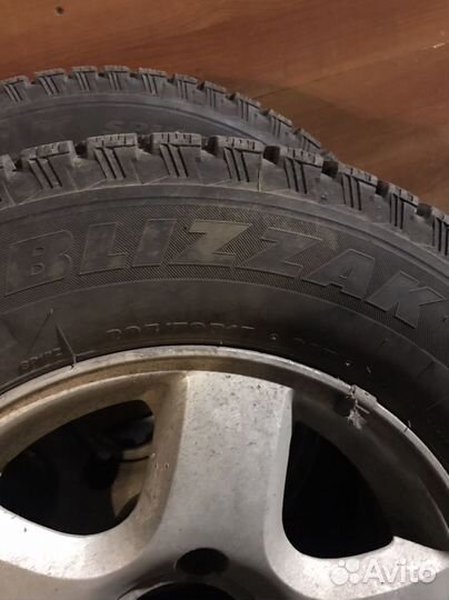 Комплект зимних колес Киа Спортейдж1 (205/70/15)