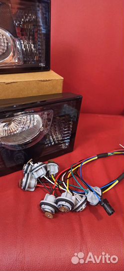 Фонари задние 2108,2109,21099 черно-белые