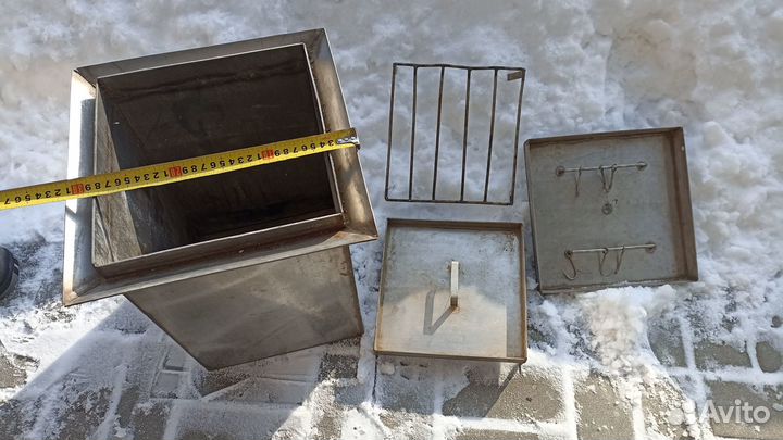 Коптильня для горячего копчения вертикальная