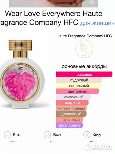 Wear Love Everywhere Haute Fragrance Company HFC