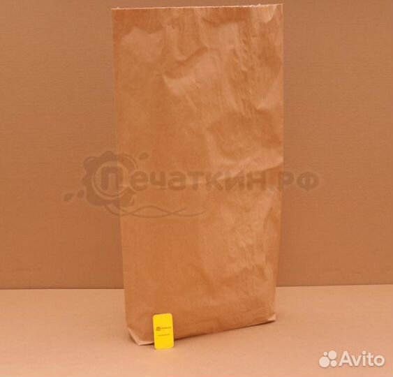 Бумажный мешок склеенный