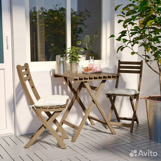 Складной стол икеа для сада/балкона 60х62х73 IKEA