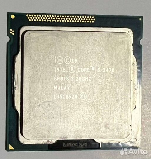 Процессор i5 3470