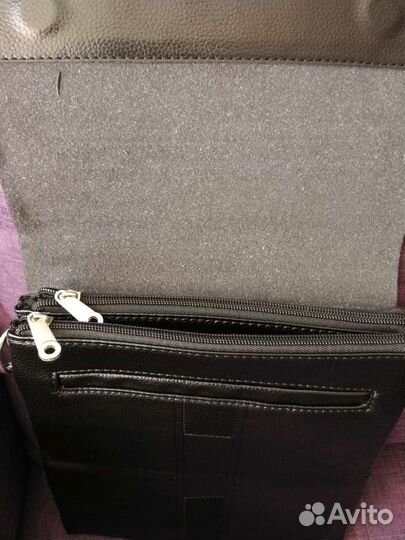 Мужская кожаная сумка новая