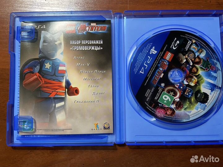 Lego Marvel Мстители на PS 4