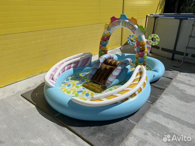 Надувной игровой бассейн Intex Конфетная зона