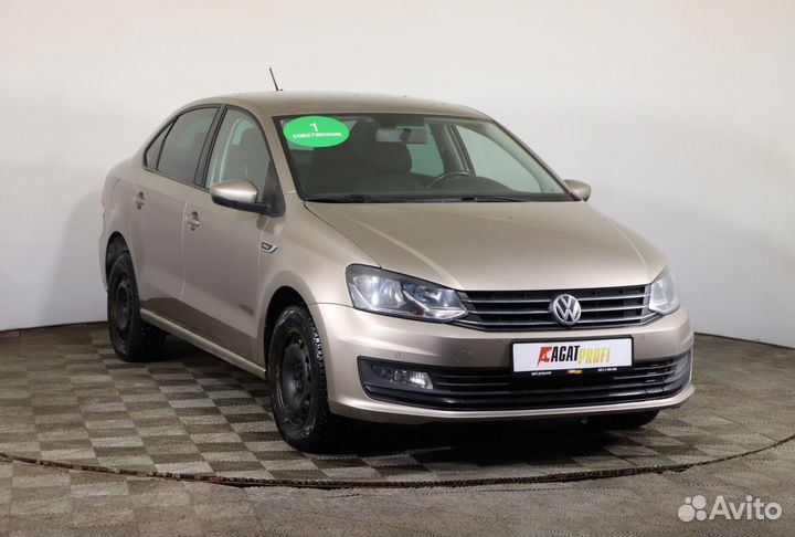 Volkswagen Polo 1.6 AT, 2019, 160 000 км