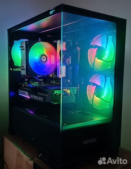 Игровой пк RTX 3070 Ryzen 5 32Gb 1Tb