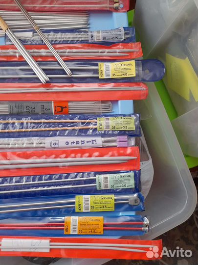 Спицы для вязания разные много (см в описании)