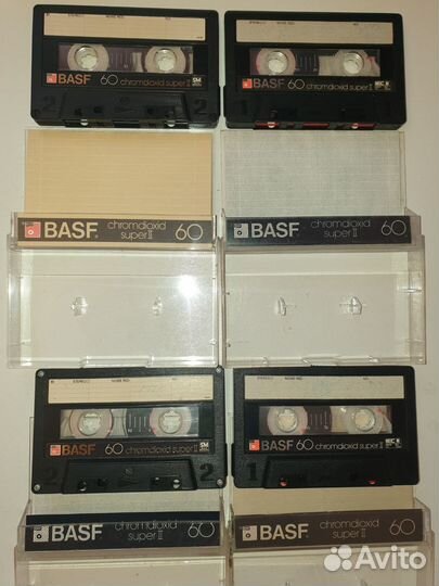 Аудиокассета basf cromdioxid super ll