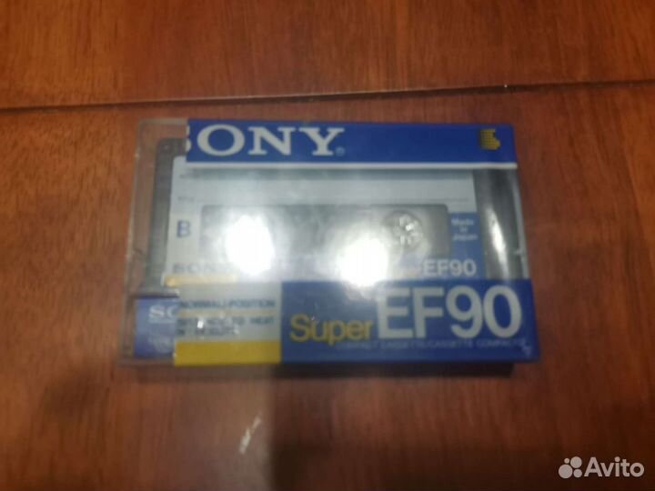 Аудиокассеты новые sony