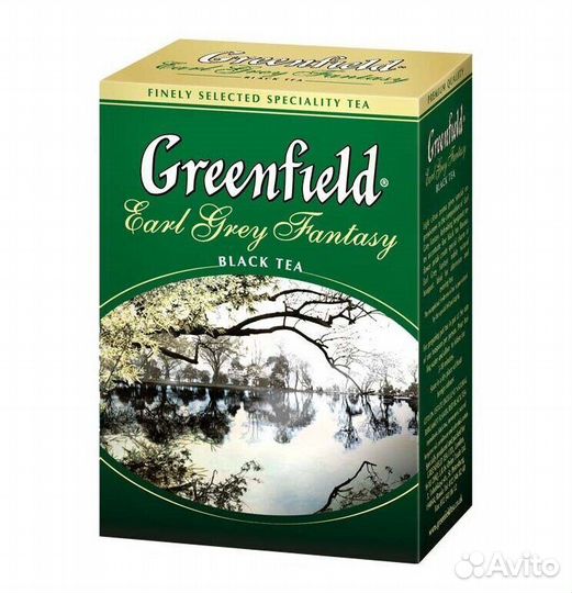 Чай Greenfield Earl Grey Fantasy Чёрный 100г