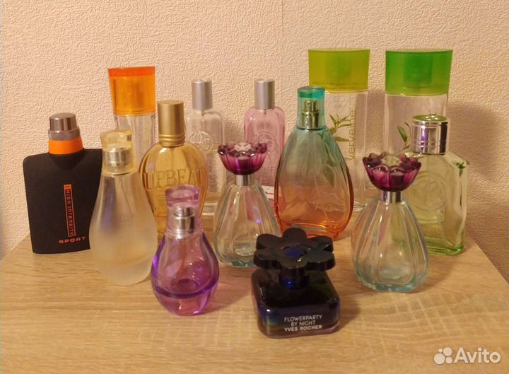 Флаконы от винтажных духов