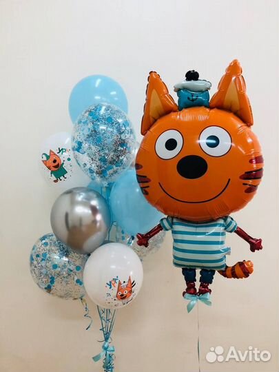 Воздушные шары с гелием. Доставка 24/7